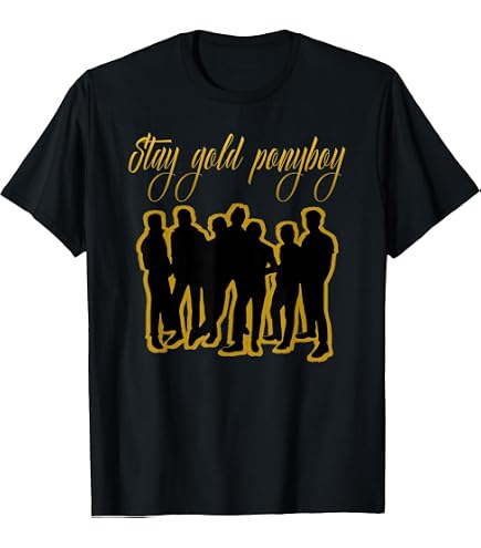 stay gold ponyboy shirt